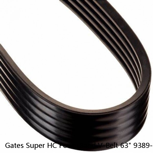 Gates Super HC PowerBand V-Belt 63" 9389-3063 3/5VX630