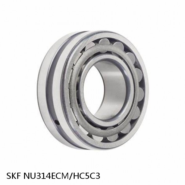 NU314ECM/HC5C3 SKF Hybrid Cylindrical Roller Bearings