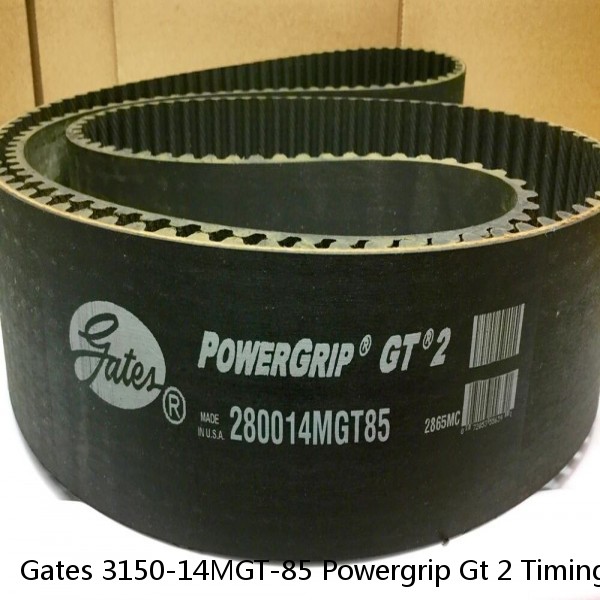 Gates 3150-14MGT-85 Powergrip Gt 2 Timing Belt 3150mm 14mm 85mm #1 small image