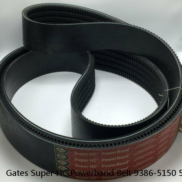 Gates Super HC Powerband Belt 9386-5150 5/5V1500 5V1500 #1 small image