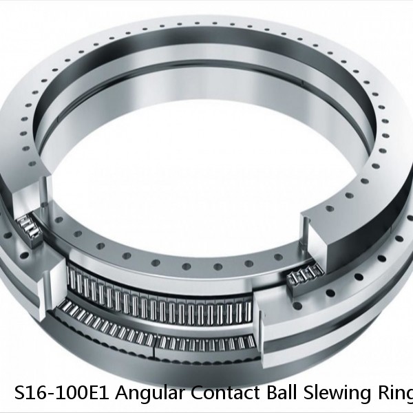 S16-100E1 Angular Contact Ball Slewing Rings With External Gear