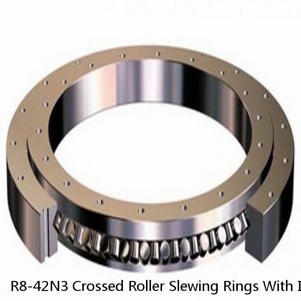 R8-42N3 Crossed Roller Slewing Rings With Internal Gear #1 small image