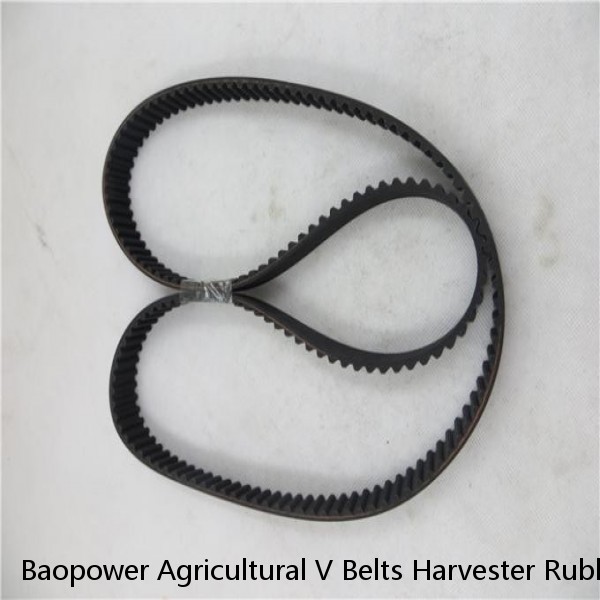 Baopower Agricultural V Belts Harvester Rubber Replacement Cogged SA SB SC V Belt for Diesel Engine #1 image