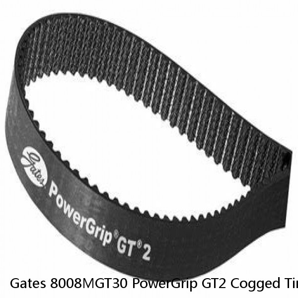 Gates 8008MGT30 PowerGrip GT2 Cogged Timing Belt #1 image