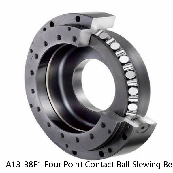 A13-38E1 Four Point Contact Ball Slewing Bearing With External Gear #1 image