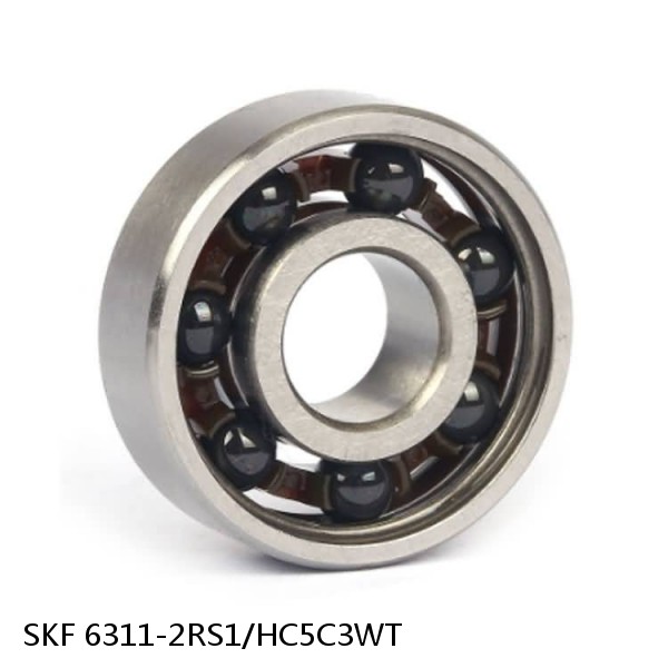 6311-2RS1/HC5C3WT SKF Hybrid Deep Groove Ball Bearings #1 image