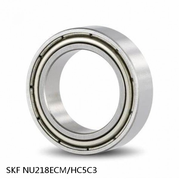 NU218ECM/HC5C3 SKF Hybrid Cylindrical Roller Bearings #1 image