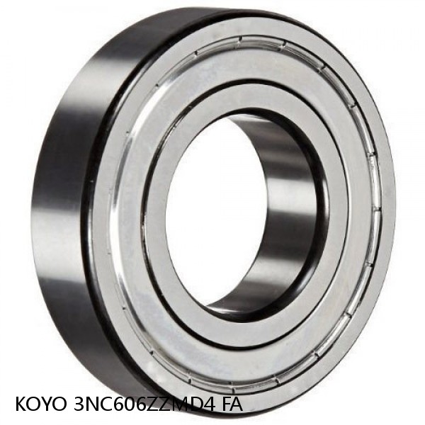 3NC606ZZMD4 FA KOYO 3NC Hybrid-Ceramic Ball Bearing #1 image