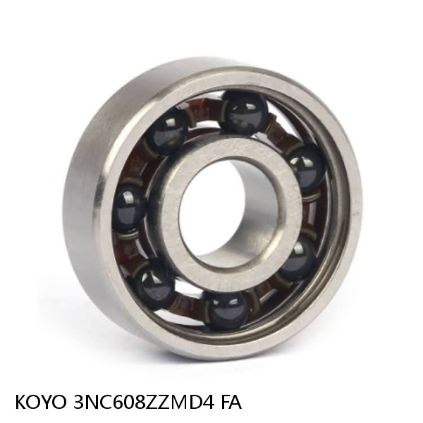 3NC608ZZMD4 FA KOYO 3NC Hybrid-Ceramic Ball Bearing #1 image