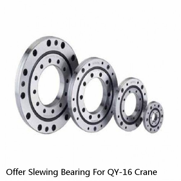 Offer Slewing Bearing For QY-16 Crane #1 image