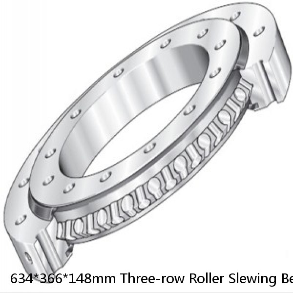 634*366*148mm Three-row Roller Slewing Bearing For Truck Crane #1 image